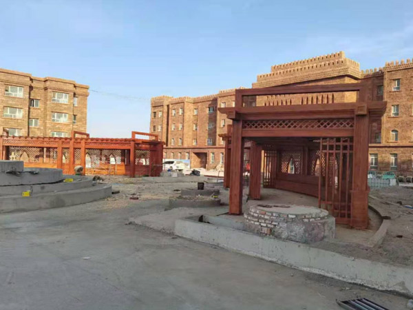 新疆某文化产业园项目（异型框架结构）2