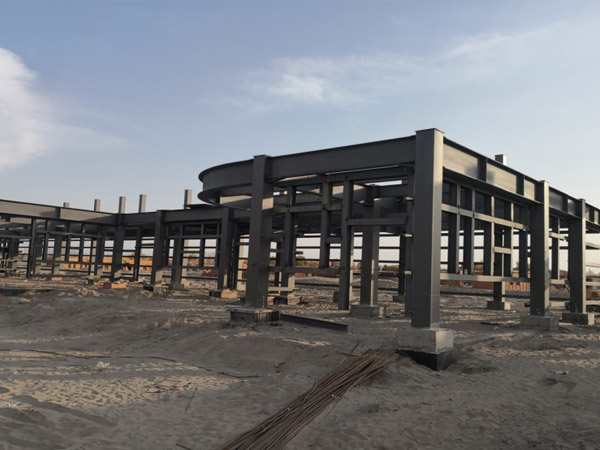 新疆某文化产业园项目（异型框架结构）1