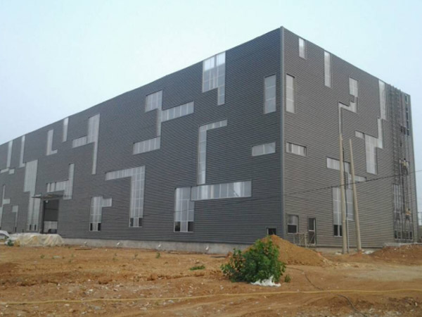 河北某公司雕刻车间项目（门式钢架结构）1