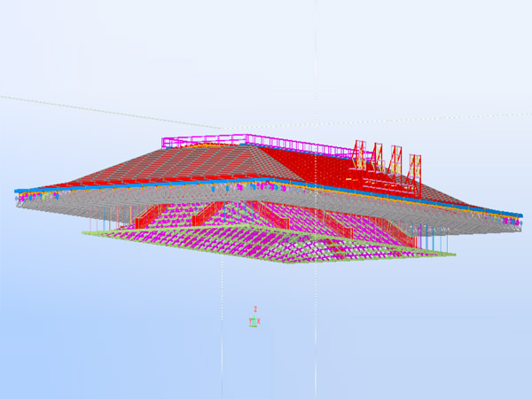 山西某高铁站-网架系统